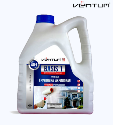 VENTUM ГРУНТОВКА АКРИЛОВАЯ BASIS 1 401 (BASIS 1 401)