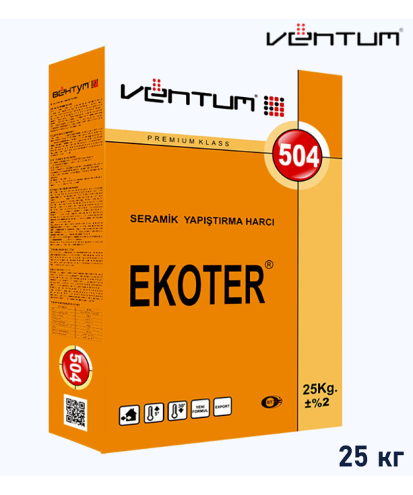 VENTUM СУХОЙ КЛЕЙ ЭКОТЕР 504 (EKOTER 504)