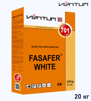 VENTUM ШПАТЛЕВКА НА ЦЕМЕНТНОЙ ОСНОВЕ FASAFER WHITE 701 (FASAFER WHITE 701)